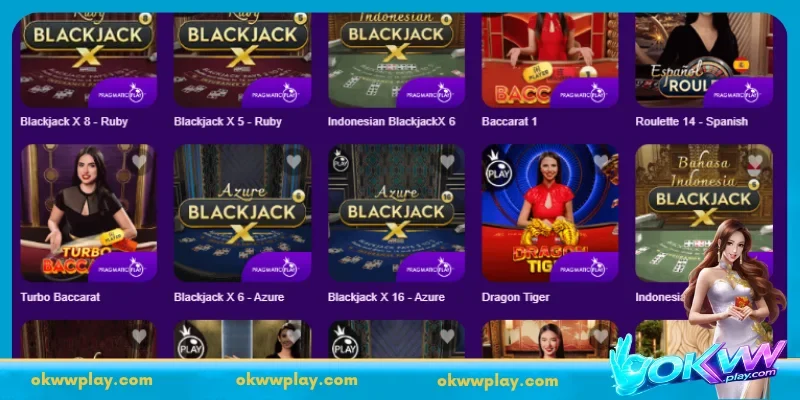 Enjoy quality casino games at OKWW Casino