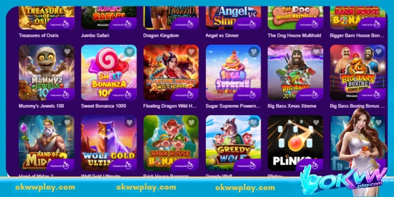Highlighting the most exciting slot machine games at OKWW