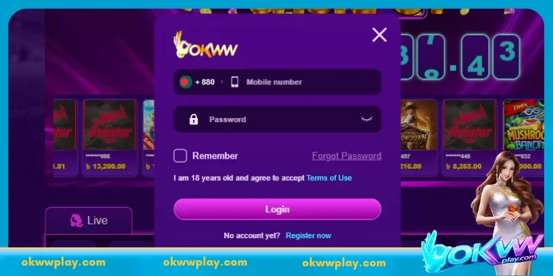 How to log into OKWW easily from a long-time expert