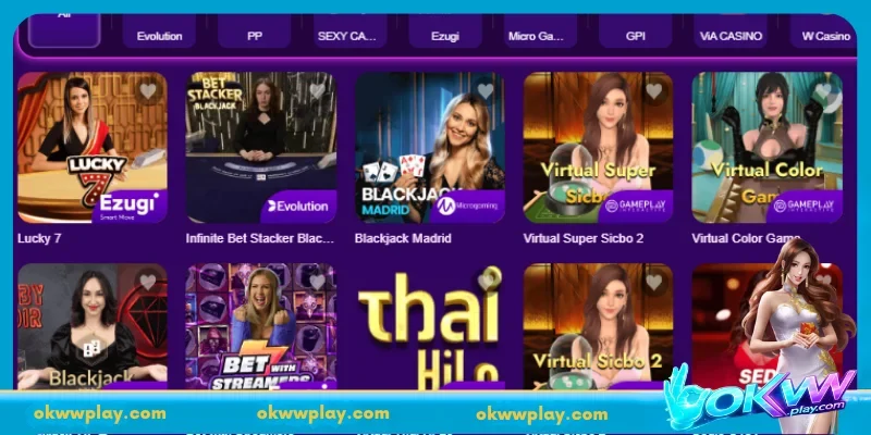 Introducing OKWW Live Casino